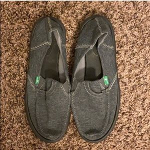 Sanuk slip on shoes